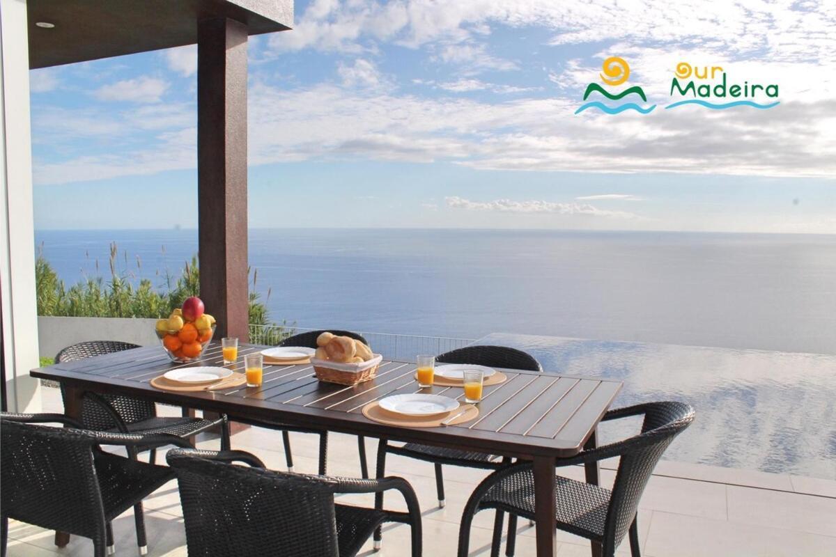 Ourmadeira - Cliffscape, Panoramic Seaviews Villa Estreito Da Calheta Buitenkant foto