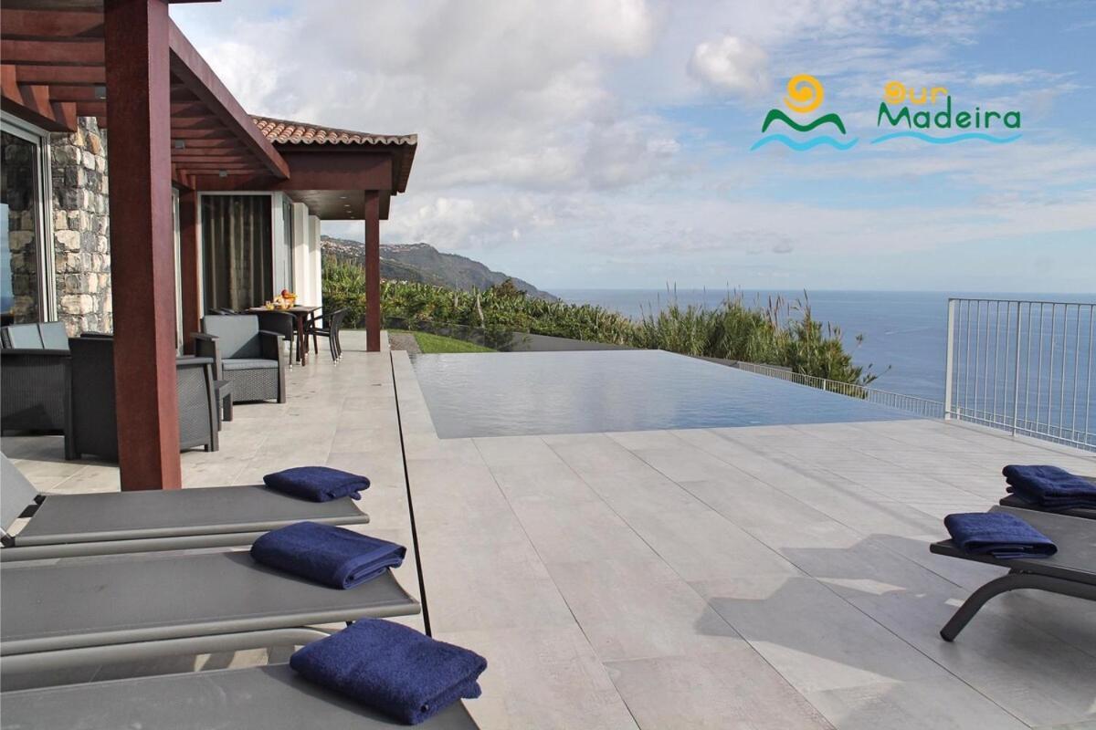 Ourmadeira - Cliffscape, Panoramic Seaviews Villa Estreito Da Calheta Buitenkant foto